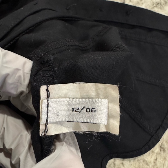 Black Button Down, Ruffled Halter Top - Picture 6 of 9